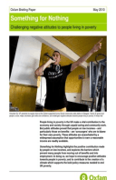 Something For Nothing: Changing negative attitudes to people living in poverty