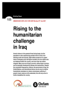 Rising to the Humanitarian Challenge in Iraq