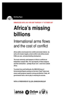 Africa's Missing Billions: International arms flows and the cost of conflict