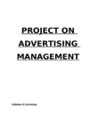 Advertising Management