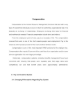 Project Report on Compensation and Benefits
