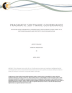 Pragmatic software governance