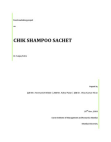 Rural Marketing Report on Chik Shampoo