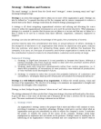 Strategic Management