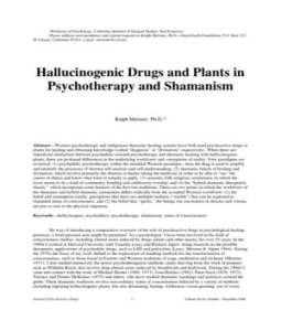 Hallucinogenic Drugs And Their Psychotherapeutic Use Alexander Crocket, R. A., Richard, Sandison, Walk