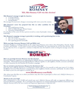 yes mitt romney can win this election mitt romney s message is right