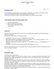mineral water project report