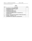 MARKETING NOTES