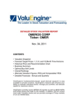 ValuEngine Detailed Valuation Report for OMER