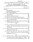 MBA HRM Sem-3 Paper