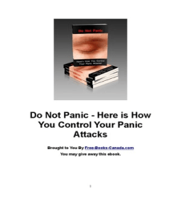 PANIC ATTACKS? Do YOU Feel Like This?.