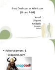 Snap Deal & Yebhi