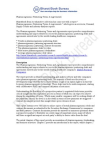 Pharmacogenomic Partnering Terms & Agreements