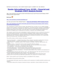 Xander International Corp. (6118) - Financial and Strategic SWOT Analysis Review