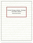 Contact Energy Limited - Strategy and SWOT Report
