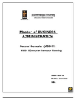 SMU ASSIGNMENT OM0011