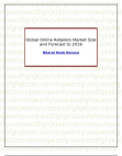 Global Online Retailers Market Size and Forecast to 2016