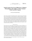 Research paper thumbnail of Small Nations but Great Differences: Political Orientations and Cultures of the Crimean Tatars and the Gagauz